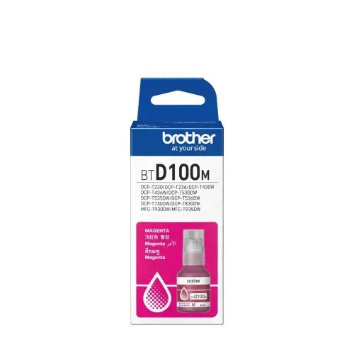 Brother BTD100M Magenta Ink Bottle Brother BTD100M Magenta Ink Bottle