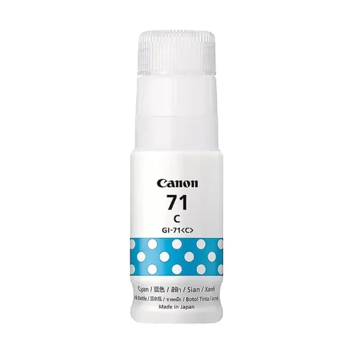 Canon GI-71 C Cyan Ink Bottle Canon GI-71 C Cyan Ink Bottle