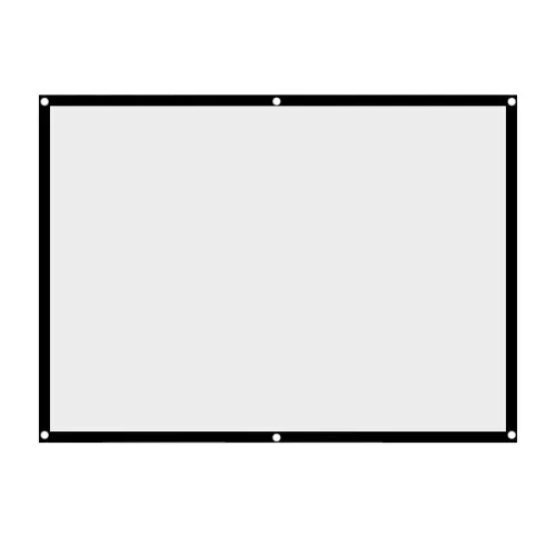 Cheerlux 120 inch Diagonal Roll Up Wall Projector Screen