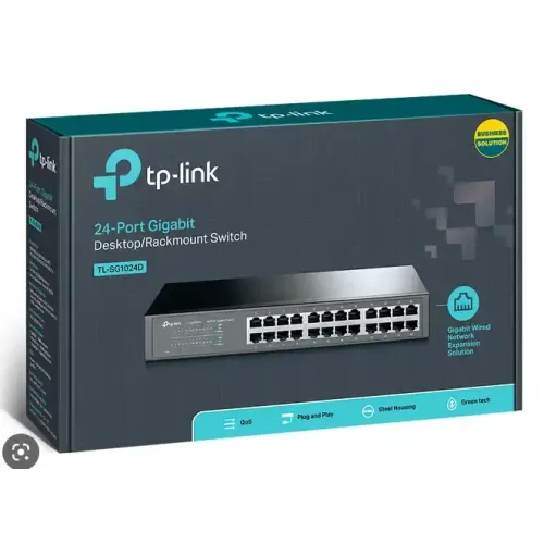 TP-Link TL-SG1024D 24-Port Gigabit Rackmount Unmanage Switch