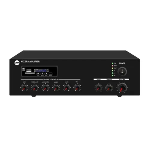 CMX EA-60 60W PA Amplifier with USB/SD & FM & Bluetooth CMX EA-60 60W PA Amplifier with USB/SD & FM & Bluetooth