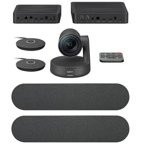 Logitech Rally Plus Video Conferencing Set (8 Pcs Set/Audio Coverage 24 Feet) Logitech Rally Plus Video Conferencing Set (8 Pcs Set/Audio Coverage 24 Feet)