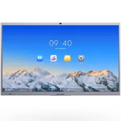 Hikvision DS-D5C65RB-B 65 Inch 4K UHD Interactive Flat Panel Display with 8MP AI Camera & 8 Array Mic (For Android)