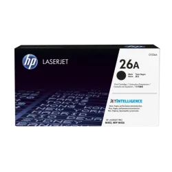 HP 26A Black Original LaserJet Toner Cartridge (For M402DN) HP 26A Black Original LaserJet Toner Cartridge (For M402DN)