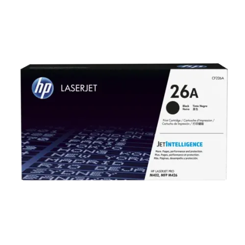 HP 26A Black Original LaserJet Toner Cartridge (For M402DN) HP 26A Black Original LaserJet Toner Cartridge (For M402DN)