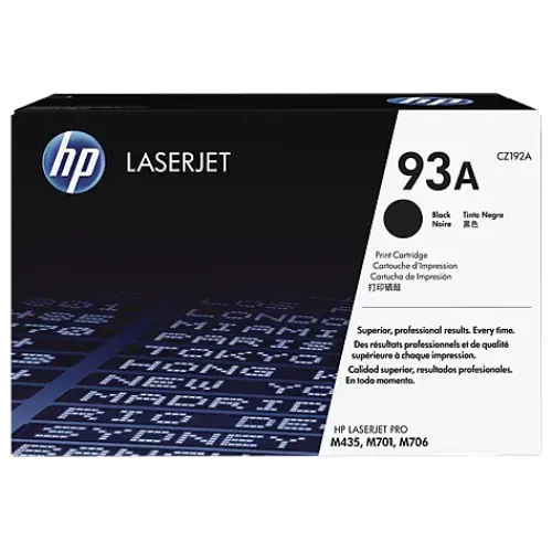 HP 93A Black Original LaserJet Toner (for LJ M706N, 435NW) HP 93A Black Original LaserJet Toner (for LJ M706N, 435NW)