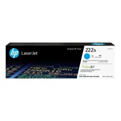 HP 222A Original LaserJet Cyan Toner HP 222A Original LaserJet Cyan Toner