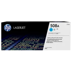 HP 508A Cyan Original LaserJet Toner (Bundle With Full Set)