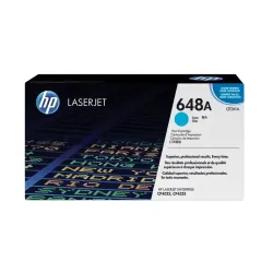 HP 648A Cyan Original LaserJet Toner Cartridge HP 648A Cyan Original LaserJet Toner Cartridge