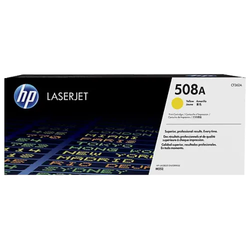 HP 508A Yellow Original LaserJet Toner (Bundle With Full Set) HP 508A Yellow Original LaserJet Toner (Bundle With Full Set)
