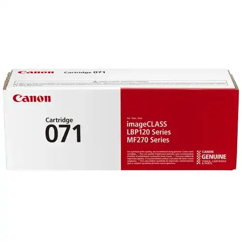 Canon 071 Black Toner Cartridge Canon 071 Black Toner Cartridge