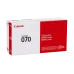 Canon 070 Black Original LaserJet Toner Canon 070 Black Original LaserJet Toner