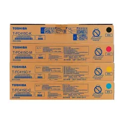 Toshiba T-FC415C-YMCK e-studio Color Original Toner Full Set (4 pcs) Toshiba T-FC415C-YMCK e-studio Color Original Toner Full Set (4 pcs)