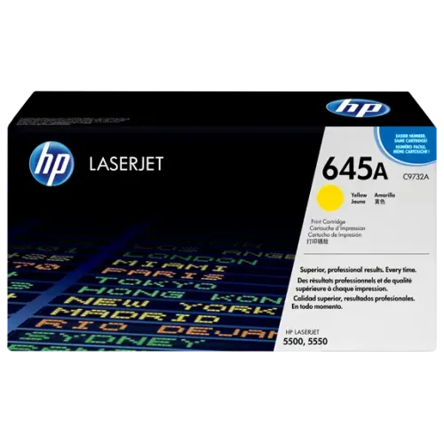 HP 645A Yellow Original LaserJet Toner Cartridge