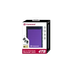 Transcend StoreJet 25H3 4TB USB 3.1 External 2.5