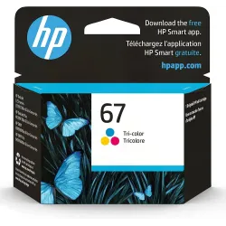 HP 67 Tri-color Original Ink Cartridge HP 67 Tri-color Original Ink Cartridge