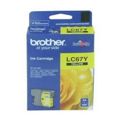 Brother LC67Y Yellow Ink Cartridge Brother LC67Y Yellow Ink Cartridge