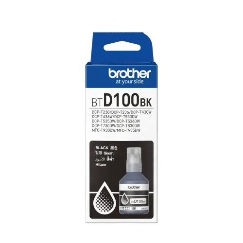 Brother BTD100BK Black Ink Bottle Brother BTD100BK Black Ink Bottle