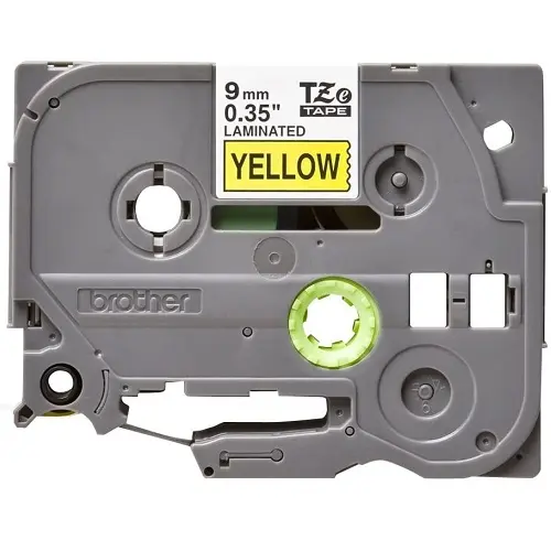 Brother TZe-621 Black on Yellow Tape Cartridge Brother TZe-621 Black on Yellow Tape Cartridge