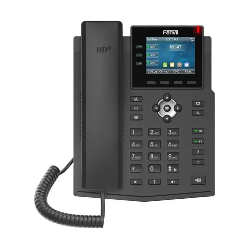 Fanvil X3U 6-SIP PoE Gigabit IP Phone Without Adapter Fanvil X3U 6-SIP PoE Gigabit IP Phone Without Adapter