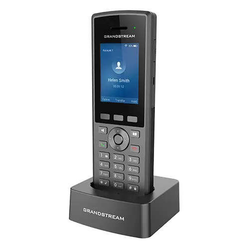 Grandstream WP825 Cordless Wi-Fi IP Phone with 2 SIP Accounts 2 Line