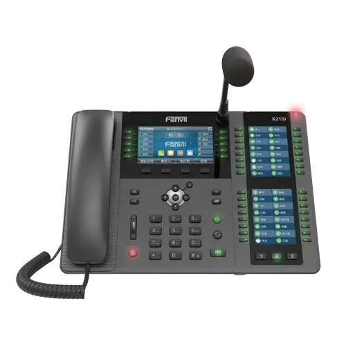 Fanvil X210i Paging Console IP Phone with Gooseneck Mic Fanvil X210i Paging Console IP Phone with Gooseneck Mic
