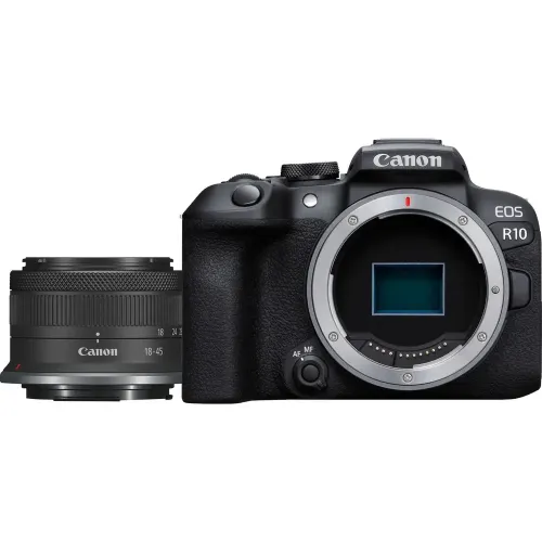 Canon EOS R10 Mirrorless Camera With 18-45mm Lens Canon EOS R10 Mirrorless Camera With 18-45mm Lens