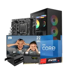 Intel 13th Gen Core i5 13400 Budget Desktop PC with Monitor Intel 13th Gen Core i5 13400 Budget Desktop PC with Monitor