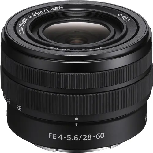 Sony FE 28-60mm f/4-5.6 Camera Lens Sony FE 28-60mm f/4-5.6 Camera Lens