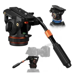K&F Concept KF31.125 BV50 Fluid Video Head for Tripod K&F Concept KF31.125 BV50 Fluid Video Head for Tripod