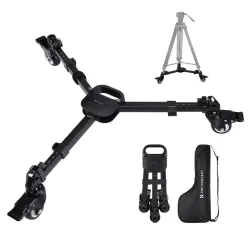K&F Concept KF31.118 MS30 Photography Tripod Dolly K&F Concept KF31.118 MS30 Photography Tripod Dolly