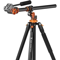 K&F Concept T254A7+FH-03 Professional Video Tripod with Fluid Head K&F Concept T254A7+FH-03 Professional Video Tripod with Fluid Head