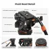 K&F Concept KF09.147V1 VA3+BV10 Professional Video Tripod