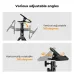 K&F Concept KF18.0014 Heavy Duty Metal Clip Holder for Lights, Reflectors & Background K&F Concept KF18.0014 Heavy Duty Metal Clip Holder for Lights, Reflectors & Background