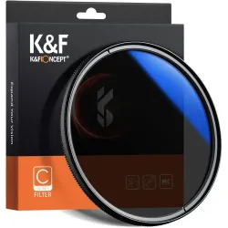 K&F Concept 55mm Blue Multi Coated HMC C Series CPL Camera Lens Filter K&F Concept 55mm Blue Multi Coated HMC C Series CPL Camera Lens Filter