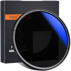 K&F Concept 49mm HMC ND2-ND400 Variable C Series ND Camera Lens Filter K&F Concept 49mm HMC ND2-ND400 Variable C Series ND Camera Lens Filter