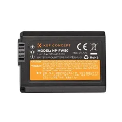 K&F Concept NP-FW50 1100mAh Camera Battery for Sony Camera K&F Concept NP-FW50 1100mAh Camera Battery for Sony Camera