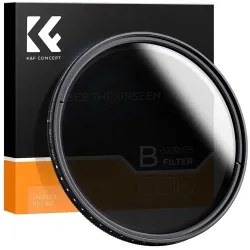 K&F Concept ND2-ND400 82mm Fader Slim Professional Variable Neutral Density Camera Lens Filter K&F Concept ND2-ND400 82mm Fader Slim Professional Variable Neutral Density Camera Lens Filter