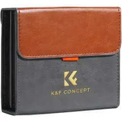 K&F Concept KF13.106 4-Pocket Filter Case for Round or Square ND CPL 100x100mm K&F Concept KF13.106 4-Pocket Filter Case for Round or Square ND CPL 100x100mm