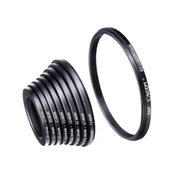 K&F Concept SKU.0629 9-in-1 Step Down Filter Ring Adapter Set K&F Concept SKU.0629 9-in-1 Step Down Filter Ring Adapter Set