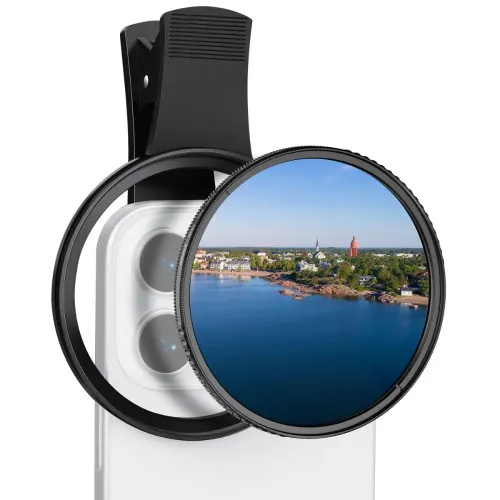 K&F Concept KF01.2902V2 67mm Clip-on CPL Phone Camera Lens Filter K&F Concept KF01.2902V2 67mm Clip-on CPL Phone Camera Lens Filter