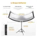 K&F Concept KF18.0012 4-in-1 U-Shape Curved Foldable Lighting Reflector Panel With Carrying Bag
