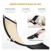 K&F Concept KF18.0012 4-in-1 U-Shape Curved Foldable Lighting Reflector Panel With Carrying Bag