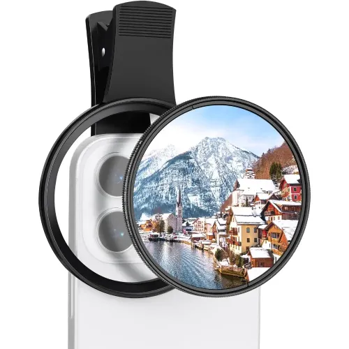 K&F Concept ND2-32 67mm Clip-on Phone Camera Lens Filter Kit K&F Concept ND2-32 67mm Clip-on Phone Camera Lens Filter Kit