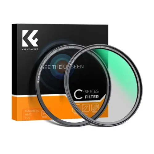 K&F Concept KF01.2664 67mm Magnetic CPL Filter with Magnetic Ring K&F Concept KF01.2664 67mm Magnetic CPL Filter with Magnetic Ring