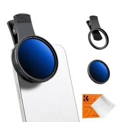 K&F Concept KF01.2639 52mm Clip-on ND2-400 Phone Camera Lens Filter Kit K&F Concept KF01.2639 52mm Clip-on ND2-400 Phone Camera Lens Filter Kit