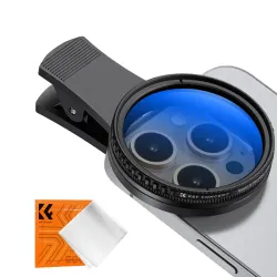 K&F Concept KF01.2676 52mm Clip-on CPL Phone Camera Lens Filter Kit K&F Concept KF01.2676 52mm Clip-on CPL Phone Camera Lens Filter Kit