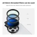 K&F Concept KF01.2676 52mm Clip-on CPL Phone Camera Lens Filter Kit