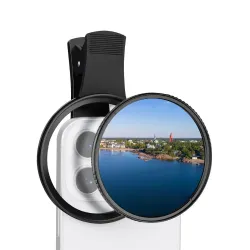 K&F Concept KF01.2901V2 67mm Clip-on ND2-32 Phone Camera Lens Filter K&F Concept KF01.2901V2 67mm Clip-on ND2-32 Phone Camera Lens Filter