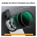 K&F Concept KF01.2901V2 67mm Clip-on ND2-32 Phone Camera Lens Filter K&F Concept KF01.2901V2 67mm Clip-on ND2-32 Phone Camera Lens Filter